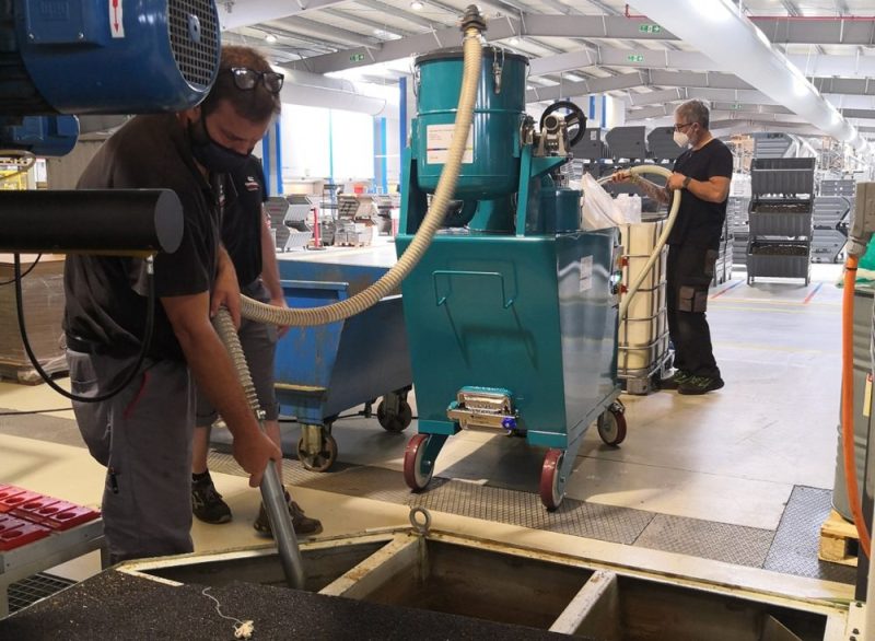 Mecoil-indmeccanica Aspiratore per oli e trucioli