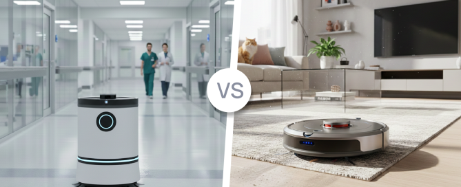robot professionali vs industriali